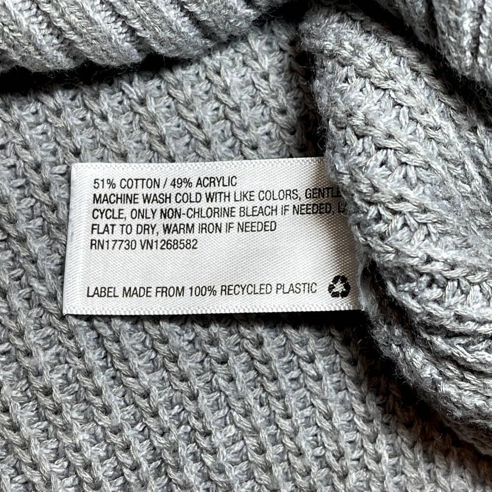 Wild Fable | Gray Cropped Sweater | Small - Picture 7 of 7